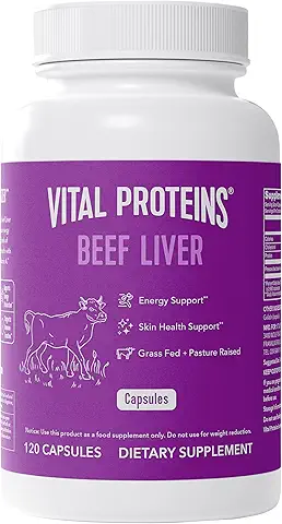 Vital Proteins - Beef Liver 750 mg - 120 Capsules